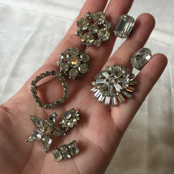 Lot Rhinestone Brooches - Picture 14 of 14